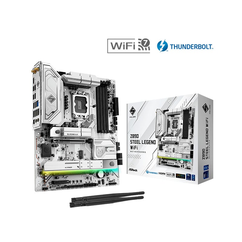 MOTHERBOARD ASROCK Z890 STEEL LEGEND WIFI DDR5 1851