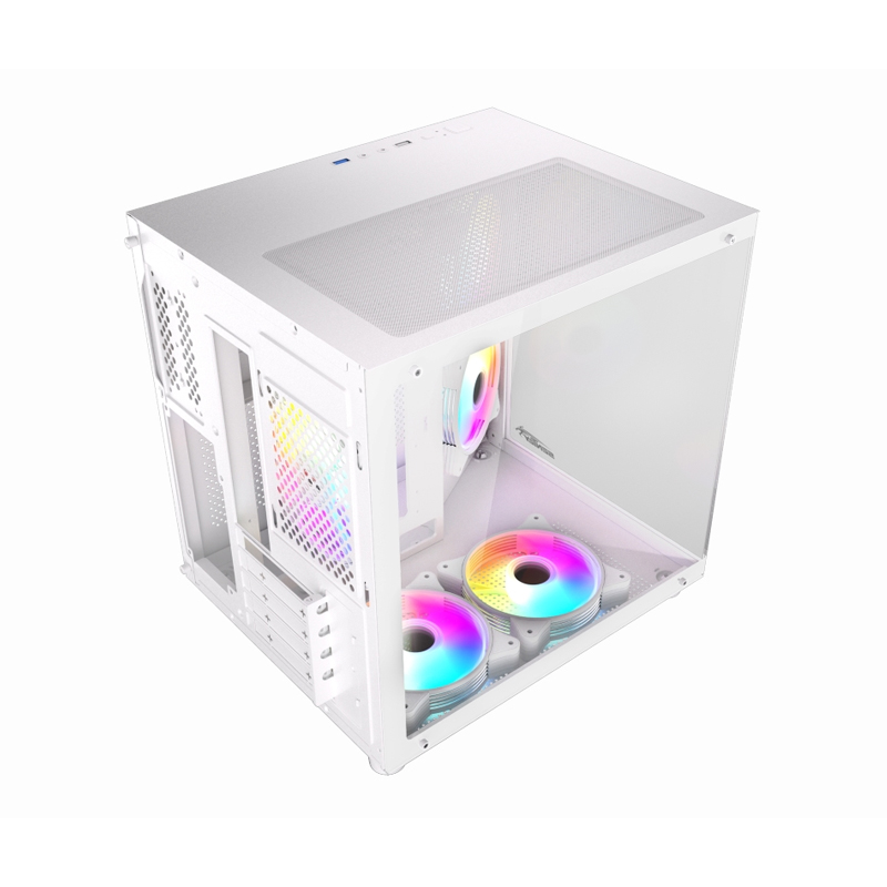 GABINETE SENTEY ZEUS - FAN X5 ARGB - WHITE