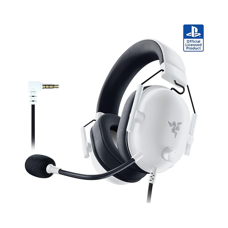 AURICULAR RAZER BLACKSHARK V2 X PLAYSTATION LICENCED - WHITE